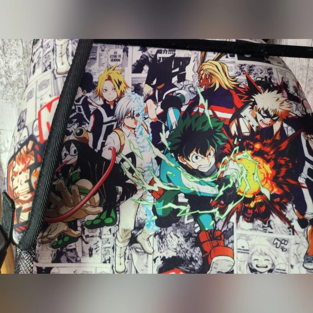 My Hero Academia School Bag Backpack Shouto Todoroki Shoto Pin & Keychains